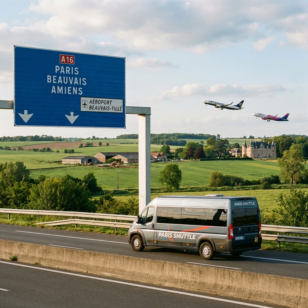 Beauvais to Paris Shuttle - Transfer from Beauvais-Tillé Airport to Paris, 85 km journey guide